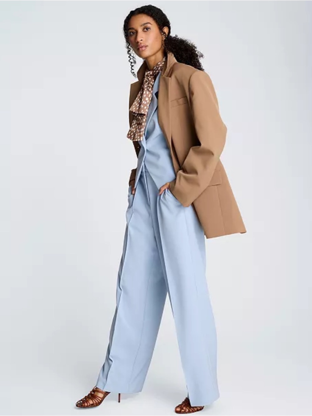 Kenneth Cole Women's Pintuck Wide Leg Pants!